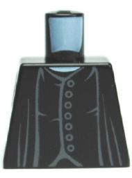 Torso Harry Potter Professor Snape 7 Gray Buttons Pattern