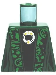 Torso Harry Potter McGonagall Green Trim Pattern
