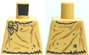 Torso Harry Potter Dobby, Knot Tied at Shoulder Pattern