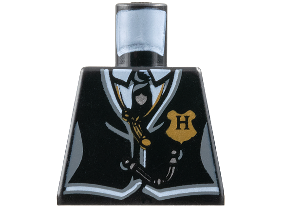 Torso Harry Potter Suit and Tie Women's with Hogwarts Shield Pattern