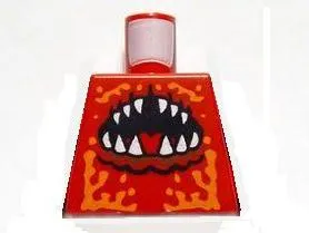 Torso Atlantis Crab with Open Mouth Pattern