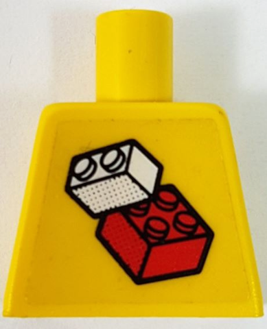 Torso Soccer World Team Goalie, Bricks Logo Sticker Front, White/Black Number Sticker Back Pattern (specify number in listing)