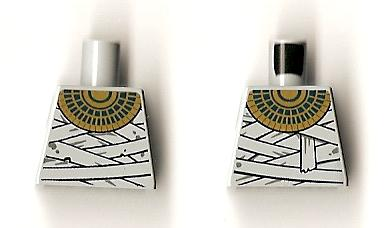 Torso Pharaoh's Quest Mummy Wrappings and Gold Necklace Pattern
