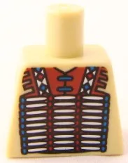 Torso Western Indians Vest Pattern