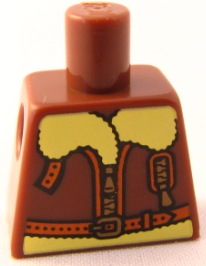 Torso Bomber Jacket with Light Yellow Collar Pattern