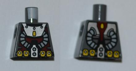 Torso Atlantis Diver Two Hoses and Yellow Belt Pattern