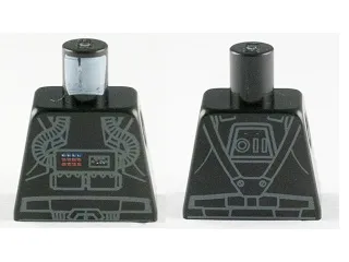 Torso SW Clone Pilot Light Gray Outline Pattern