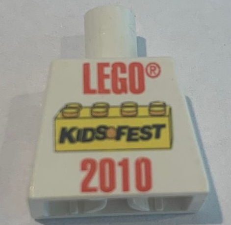 Torso LEGO KidsFest 2010 Pattern