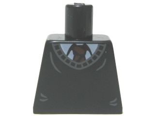 Torso Sweater over White Shirt and Dark Red Tie Pattern