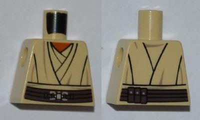 Torso SW Layered Shirt, Orange Undershirt, Reddish Brown Belt Pattern