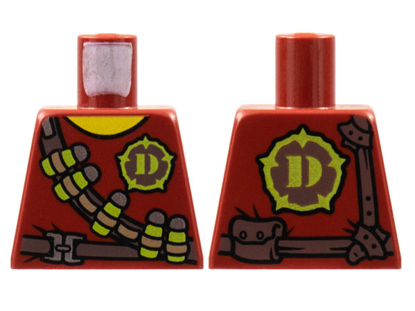 Torso Dino Tranquilizer Bandolier, Belt and 'D' Pattern