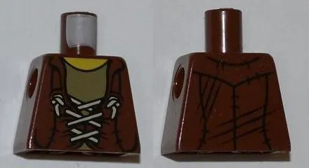 Torso Dino Vest with String Pattern