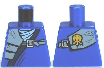 Torso Ninjago Wrap with Shoulder Pouch and Belt Pattern