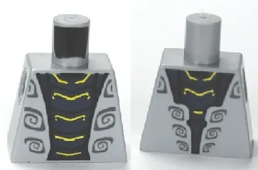 Torso Ninjago Wrap with Dark Blue Snake Pattern