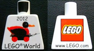 Torso LEGO World Denmark 2012 and Duck Pattern