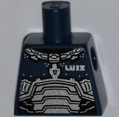 Torso Space Armor with 'LUIZ' Pattern