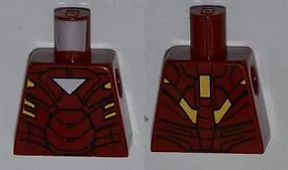Torso Armor with White Triangle Pattern