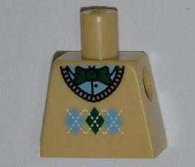 Torso Knit Argyle Sweater Vest with Green Bow Tie Pattern