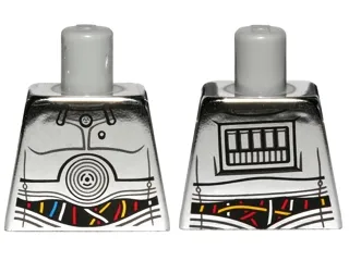 Torso SW TC-14 with Blue, Red and White Wires Pattern