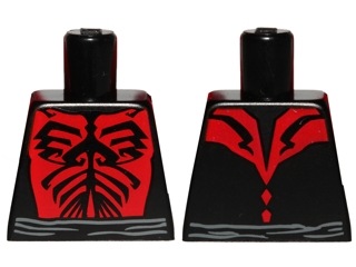 Torso SW Darth Maul Chest Pattern