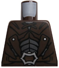 Torso LotR Leather Armor with Buckle Pattern (Uruk-hai)