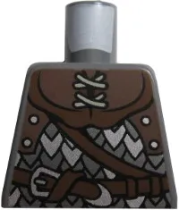 Torso LotR Rohan Soldier Mail Armor with Belt Pattern