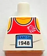 Torso Tank Top with 'TEAM GB 1948' Pattern