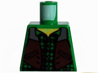 Torso Checkered Shirt and Dark Brown Vest Pattern (Jack McHammer)