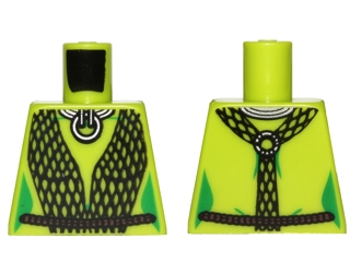 Torso Black Mesh Wrap Pattern (SW Oola)