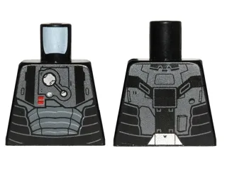 Torso SW Armor Plates with Breathing Apparatus Pattern (SW Darth Malgus)
