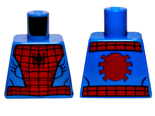 Torso Spider-Man Costume 4 Pattern