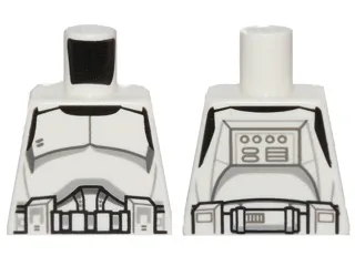 Torso SW Armor Clone Trooper Black Belt Pattern
