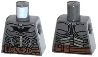 Torso Batman Logo with Body Armor and Copper Belt Pattern