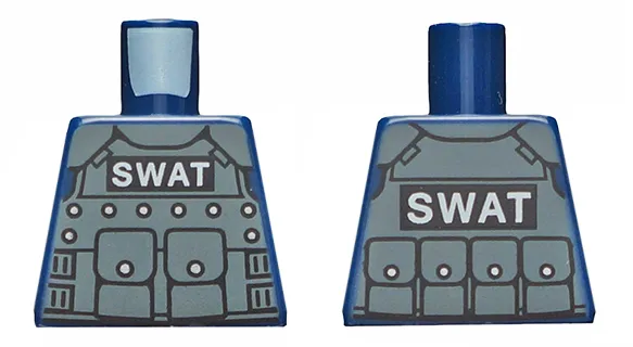 Torso Batman Body Armor with 'SWAT' Pattern