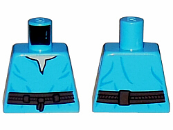 Torso SW V-Neck Shirt and Dark Brown High Tie Belt Pattern