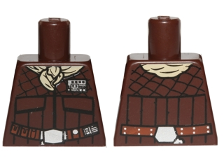 Torso SW Quilted Coat, Tan Bandana, Reddish Brown Arched Belt Pattern