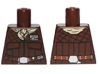 Torso SW Quilted Coat, Tan Bandana, Reddish Brown Arched Belt Pattern