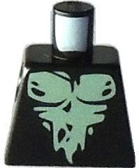 Torso LotR Bare Chest with White Muscles Pattern (Necromancer of Dol Guldur)