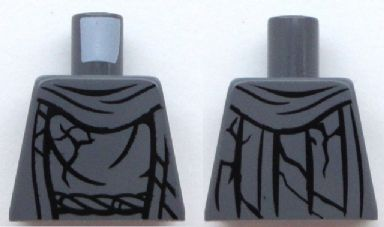 Torso Robe with Cracks Pattern (Statue at Dol Guldur)