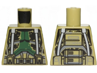 Torso SW Armor Camouflage Pattern (Commander Gree)
