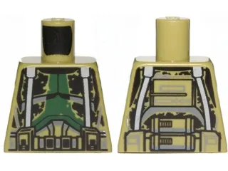 Torso SW Armor Camouflage Pattern (Commander Gree)