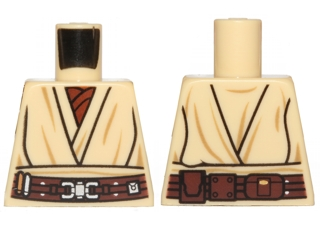 Torso SW Layered Shirt, Reddish Brown Undershirt, Reddish Brown Belt with Large Buckle Pattern