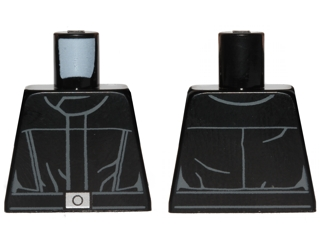 Torso SW Imperial Crew Uniform Jumpsuit, Thin Belt, and Small Silver Buckle Pattern