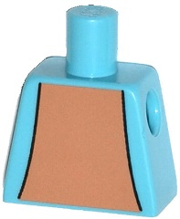 Torso Simpsons Vest over Nougat Shirt Pattern