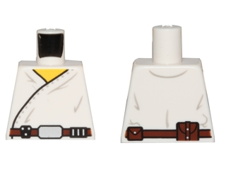 Torso SW Wrap-Around Tunic and Utility Belt on Front and Back Pattern