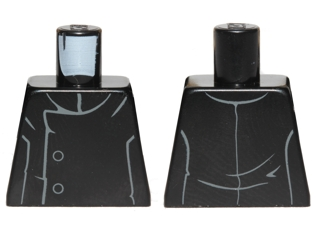 Torso SW Jacket with Silver Side Buttons Pattern (Bith Musician)