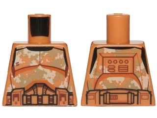 Torso SW Armor Camouflage Clone Trooper Pattern