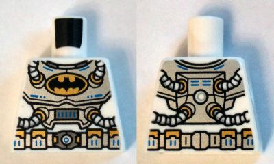Torso Batman Logo Spacesuit with Four Hoses and Utility Belt Pattern