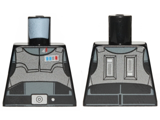 Torso SW Imperial Agent with Armor Vest Pattern (Agent Kallus)