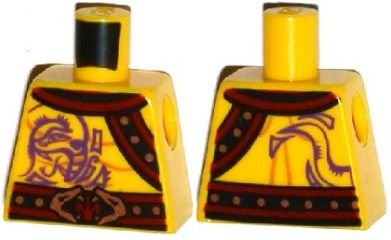 Torso Ninjago Bare Chest Muscles, Purple Snake Tattoos, Snake Buckle, Shoulder Strap Pattern